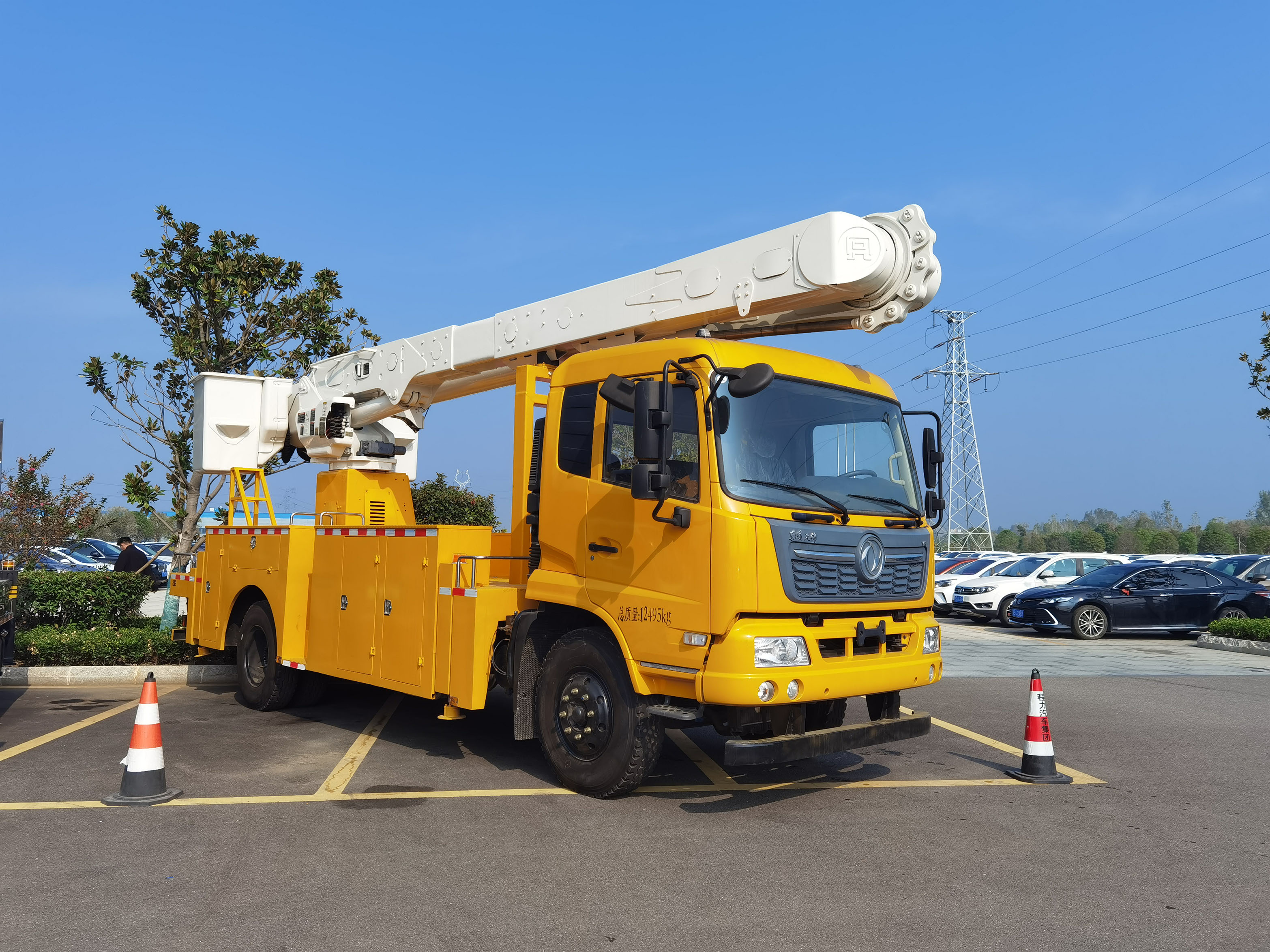 東風(fēng)天錦20米帶電高空作業(yè)車